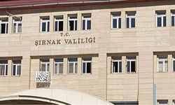 Şırnak’ta 5 bölge, 9 gün süreyle ‘geçici özel güvenlik bölgesi’ ilan edildi