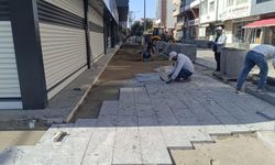 Batman’da Kaldırımlar Yenileniyor