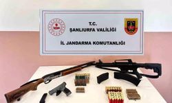 Şanlıurfa’da ruhsatsız silah operasyonu