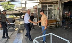 VALİ CANALP’TEN ESNAFA SÜRPRİZ ZİYARET