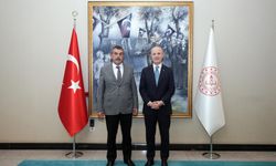 Bakan Tekin, YÖK Başkanı Özvar'ı kabul etti