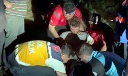 Dağlık arazide ayağı kırıldı, ekipler seferber oldu