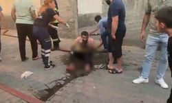 Diyarbakır’da 4 katlı binada çıkan yangında 4 kişi yaralandı