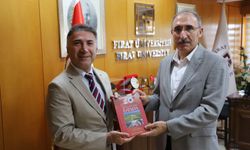 REKTÖR DEMİR’DEN FIRAT ÜNİVERSİTESİ REKTÖRÜ GÖKTAŞ’A ZİYARET