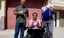 Akülü tekerlekli sandalye hayali de gerçek oldu