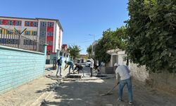 150 BİN METREKARE PARKE TAŞI DÖŞENDİ