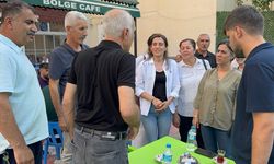 DEM Parti Heyetinden Bölge Hastanesi Ziyareti