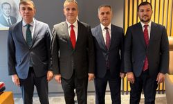 İl Başkanı Şansi’den İletişim Başkan Yardımcısı Pirinççi’ye Ziyaret