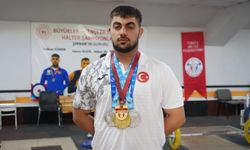 Şırnaklı Sefkan, 12 günde 1 Avrupa, 3 Türkiye rekoru kırdı