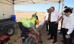 İçme suyu hattında inceleme yapıldı