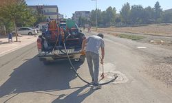 İLAÇLAMA ÇALIŞMALARI DEVAM EDİYOR