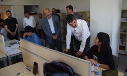 Nasıroğlu Gençlik merkezini ziyaret etti