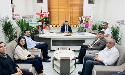 AK Parti’den İlçe Milli Eğitim Müdürüne Hayırlı Olsun Ziyareti