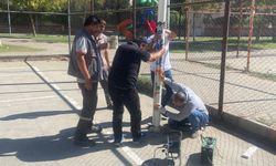 Zarar Gören Park Ekipmanları Onarılıp Yeniden Hizmete Sunuluyor