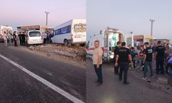 Mardin’de zincirleme trafik kazası: 5’i çocuk 9 kişi yaralandı