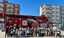 Batman’da Minikler 'İtfaiyeciler Haftası'nı Kutladı