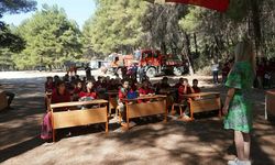 İlk ders zili ormanda çaldı