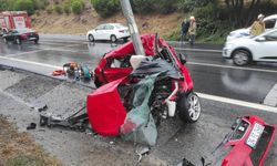 Hurdaya dönen otomobilin sürücüsü hayatını kaybetti