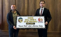 340 Bin TL'lik Sason Balı! Festivale Damga Vuran Rekor Destek