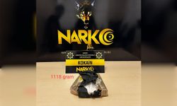 Durdurulan araçta 1 kilogram kokain ele geçirildi