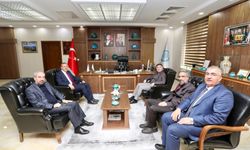 Rektör Demir, Bitlis Eren Üniversitesi Rektörünü Ziyaret Etti
