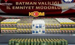 Batman'da Kaçakçılık Operasyonu