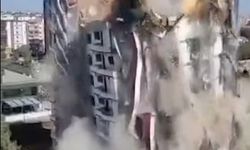 Diyarbakır’da 11 katlı bina, yıkım sırasında çöktü
