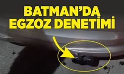 Batman’da egzoz denetimi