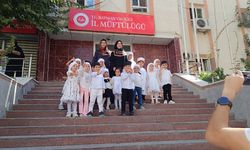 Minik Öğrencilerden Müftülüğe Anlamlı Ziyaret