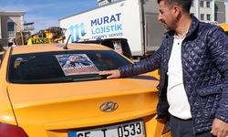 Van'da taksicilerden Rojin için kornalı eylem