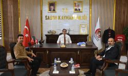 Proje ofisi Sason Kaymakamlığını Ziyaret etti
