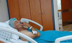 Domuzun saldırdığı çiftçi yaralandı