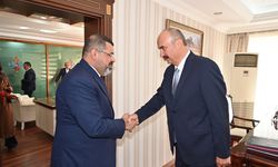 İl Müftülüğünden Vali Canalp’a Ziyaret
