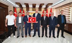 Şehit Aileleri ve Gazilerden Vali Canalp’e Teşekkür Ziyareti