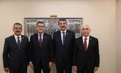 Nasıroğlu, Strateji ve Bütçe Başkanı Şenel’i Ziyaret Etti