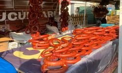 415 kilogram etiketsiz sucuk ele geçirildi