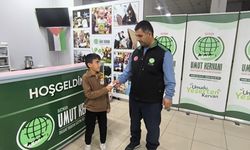 Bursunun İlk Parasını Gazze İçin Bağışladı