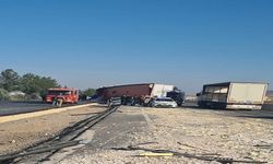 Diyarbakır-Batman yolunda zincirleme kaza