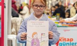 9 yaşındaki Aslıhan, yazdığı hikaye kitabının gelirini Filistin'e bağışlayacak