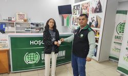 12 Yaşındaki Esma İlk Bursunu Mazlumlara Bağışladı