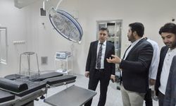 İl Müdürü Gercüş Devlet Hastanesi'nde incelemelerde bulunuldu