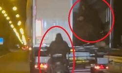 Hareket halindeki TIR'dan koyun çalan 2 şüpheli yakalandı