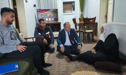 Şehit Öğretmenlerin Ailelerine Anlamlı Ziyaret