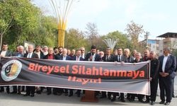 Batman'da "Bireysel silahlanmaya hayır" çağrısı