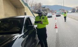 Kış lastiği denetiminde 10 araca 9 bin TL ceza