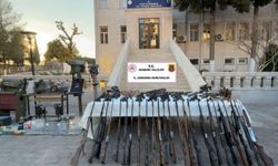 Mardin’de çok sayıda silah ele geçirildi