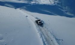 Şırnak’ta kar mesaisi devam ediyor