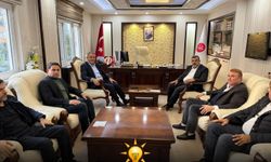 AK Parti İl Başkanı Şansi’den İl Müftüsüne Umre Tebriği