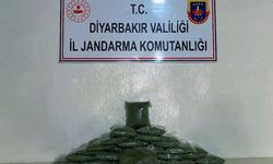Diyarbakır'da 25 kilogram esrar ele geçirildi