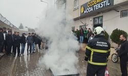 Tekstil Fabrikasında Gerçekçi Yangın Tatbikatı